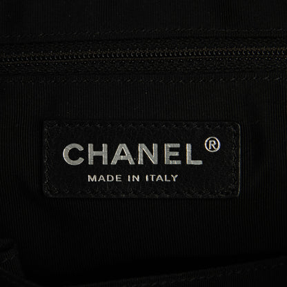 Chanel Iridescent Calfskin Chic Quilt Bowling Bag Beige Clair 5 of 7