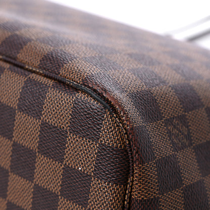 Louis Vuitton Damier Ebene Neo Neverfull MM Rose Ballerine 8 of 15