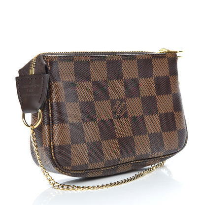 Louis Vuitton Damier Ebene Mini Pochette Accessories 3 of 8