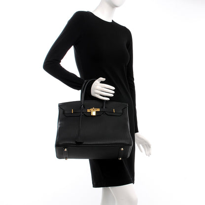 Hermes Togo Birkin 35 Black 2 of 32