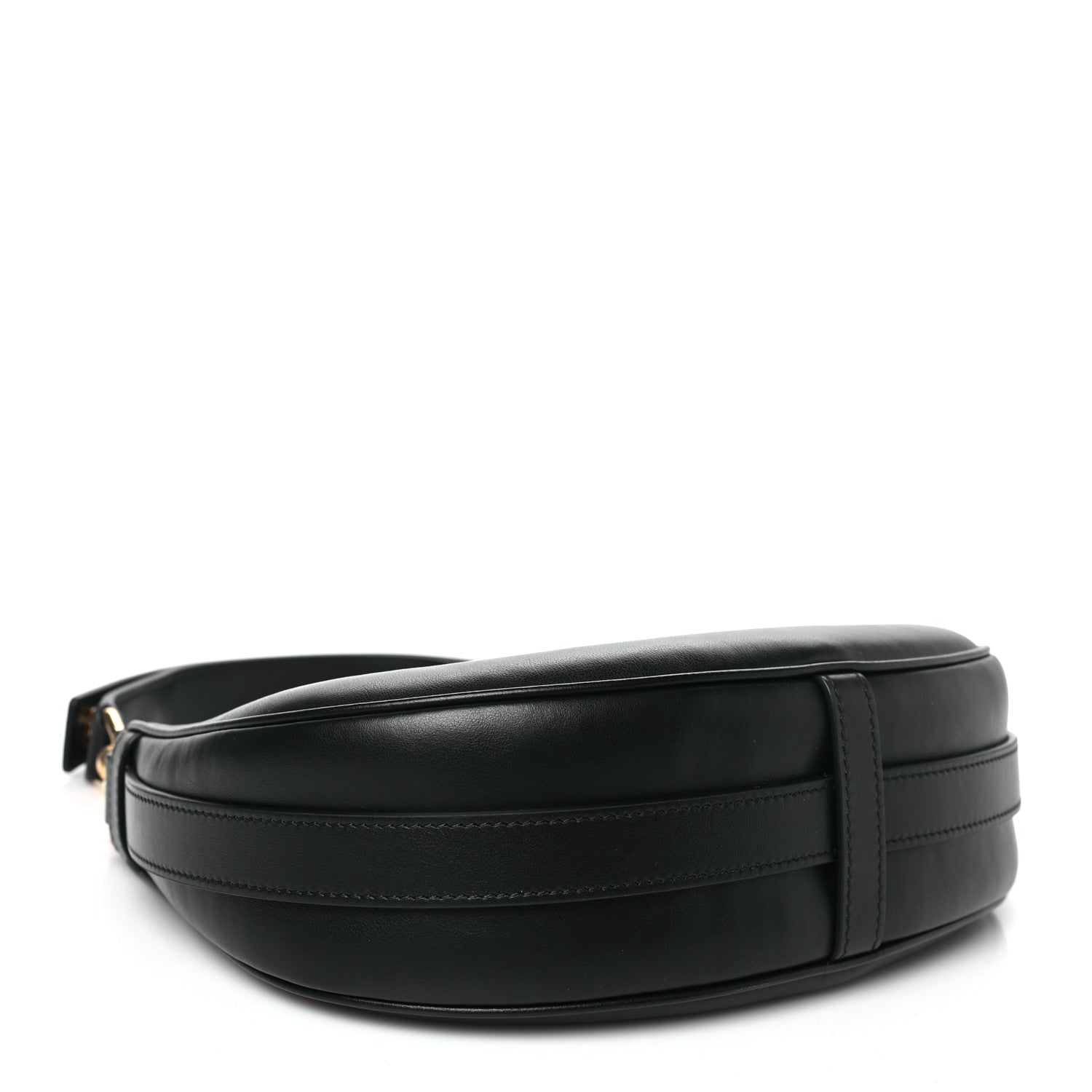 Celine Smooth Calfskin Medium Strap Ava Shoulder Bag Black 4 of 10