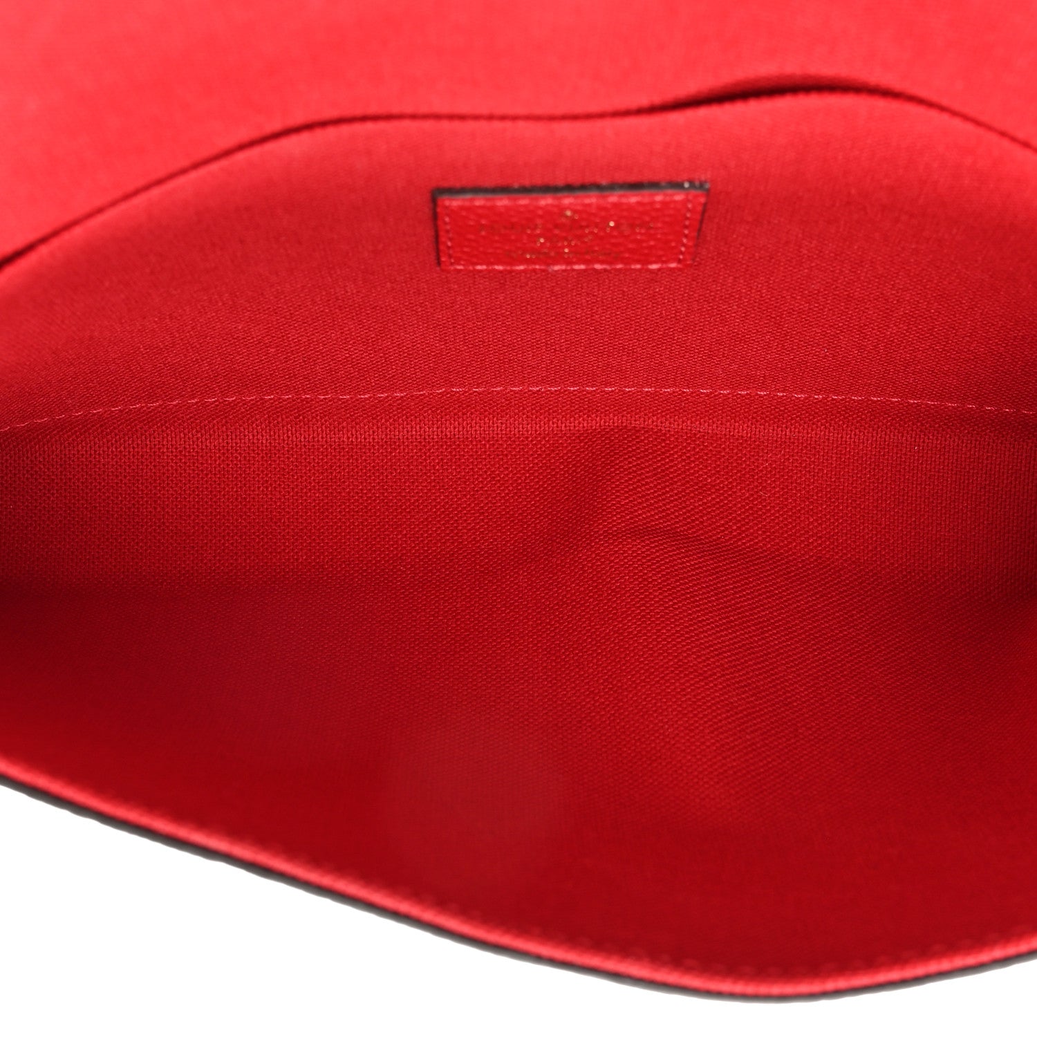 Louis Vuitton Empreinte Pochette Felicie Chain Wallet Scarlet 6 of 12