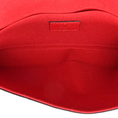 Louis Vuitton Empreinte Pochette Felicie Chain Wallet Scarlet 6 of 12