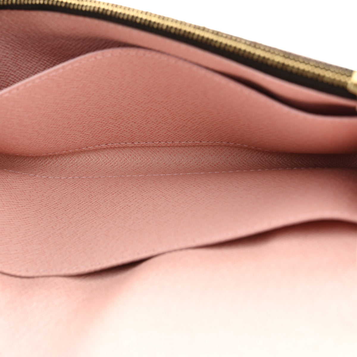 Damier Ebene Caissa Wallet Rose Ballerine