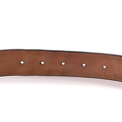 Fendi Calfskin FF Embossed Belt 110 42 Black 6 of 13