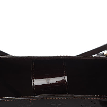 Louis Vuitton Vernis Long Beach MM Amarante 12 of 13