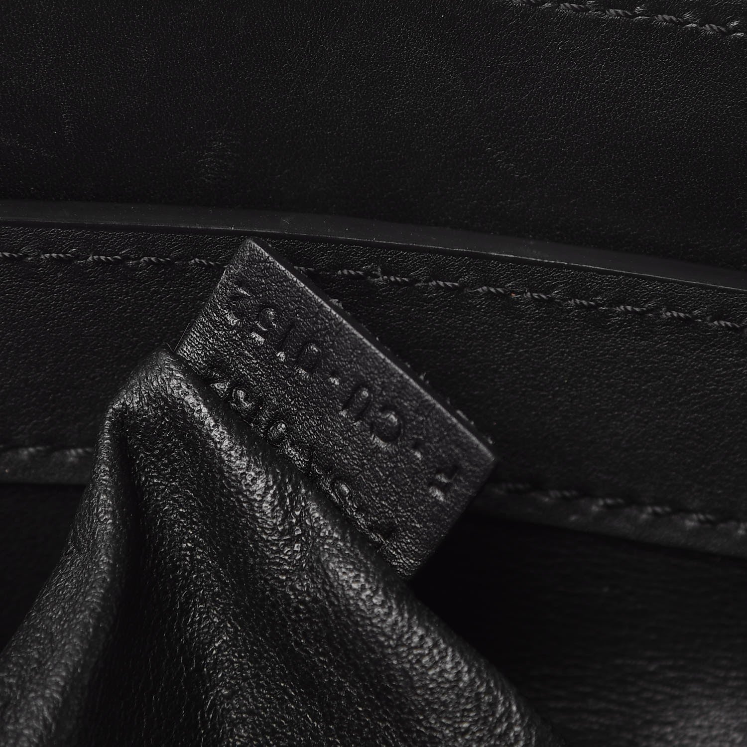 Celine Smooth Calfskin Mini Luggage Black 5 of 11