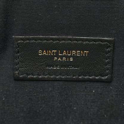 Saint Laurent Grain De Poudre Uptown Pouch Black 6 of 7