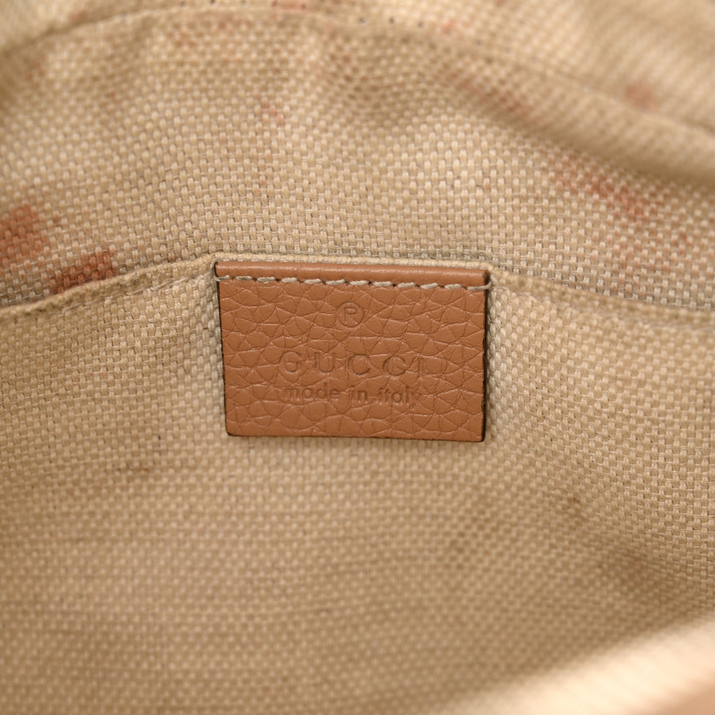 Pebbled Calfskin Small Soho Disco Bag Camelia