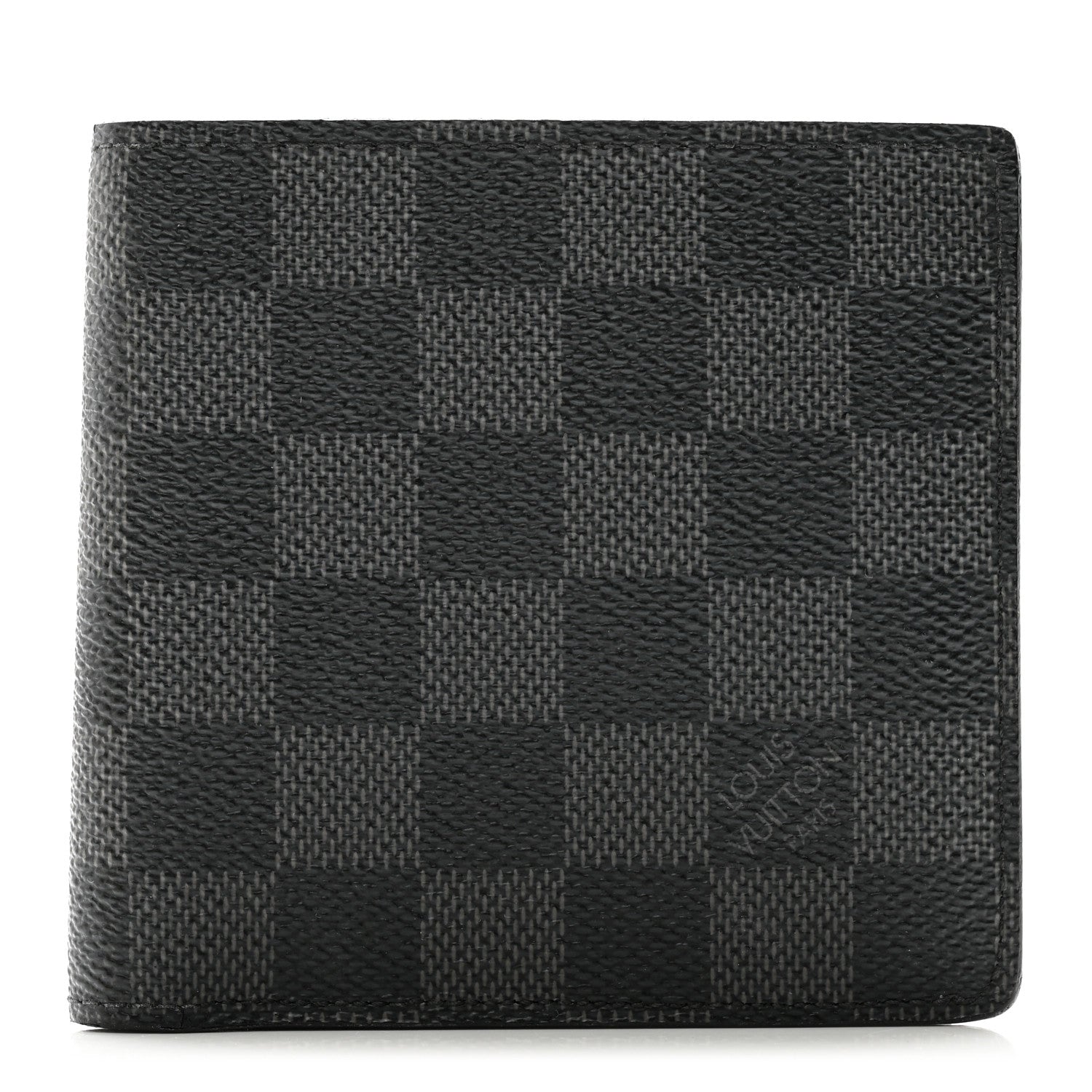 Louis Vuitton LOUIS VUITTON Damier Graphite Marco Wallet 1 of 6