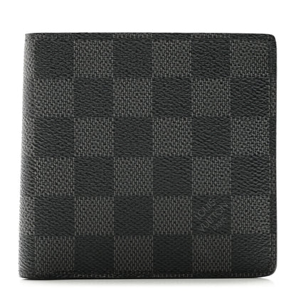 Louis Vuitton LOUIS VUITTON Damier Graphite Marco Wallet 1 of 6