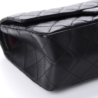 Chanel Aged Calfskin Quilted 2.55 Reissue 225 Flap Black 6 of 11