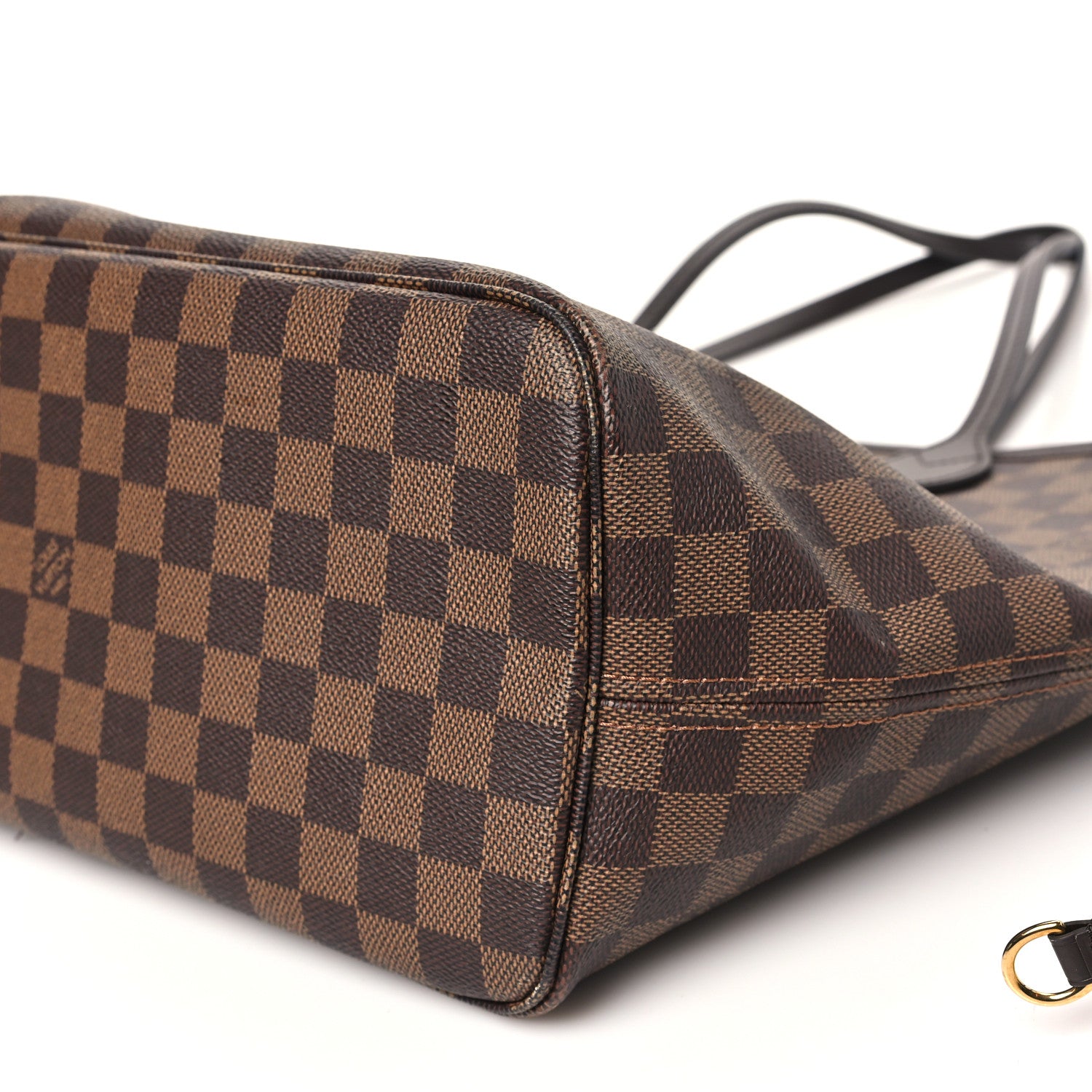 Louis Vuitton Damier Ebene Neo Neverfull MM Rose Ballerine 10 of 10