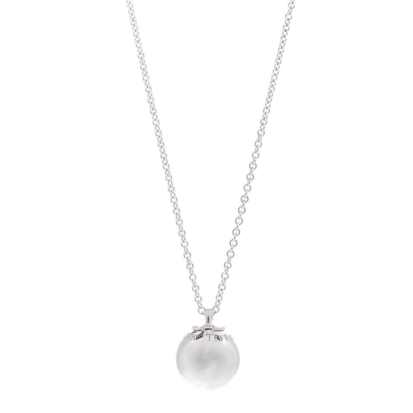 Sterling Silver 12.75mm HardWear Ball Pendant Necklace