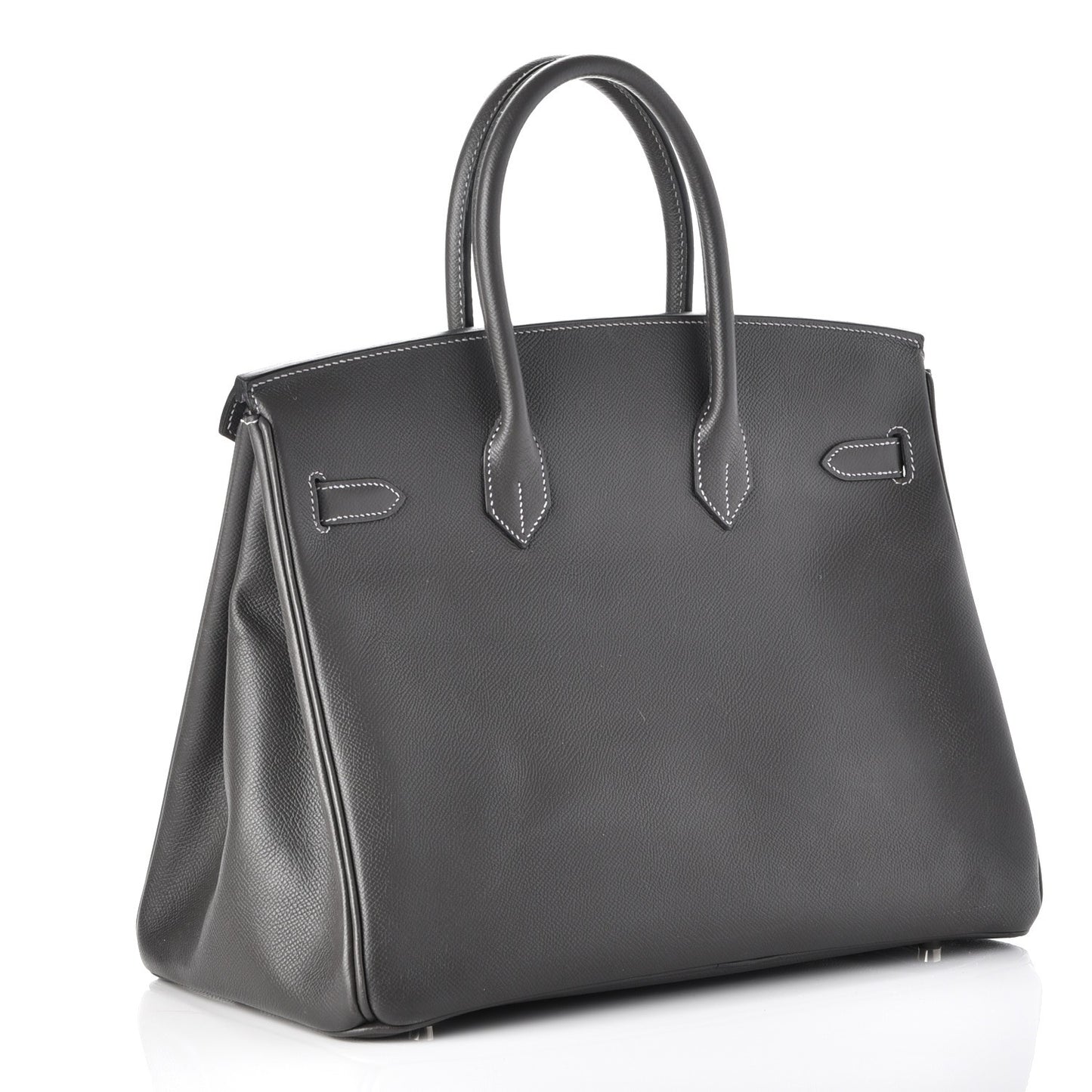 Epsom Horseshoe Birkin 35 Etain Lilac