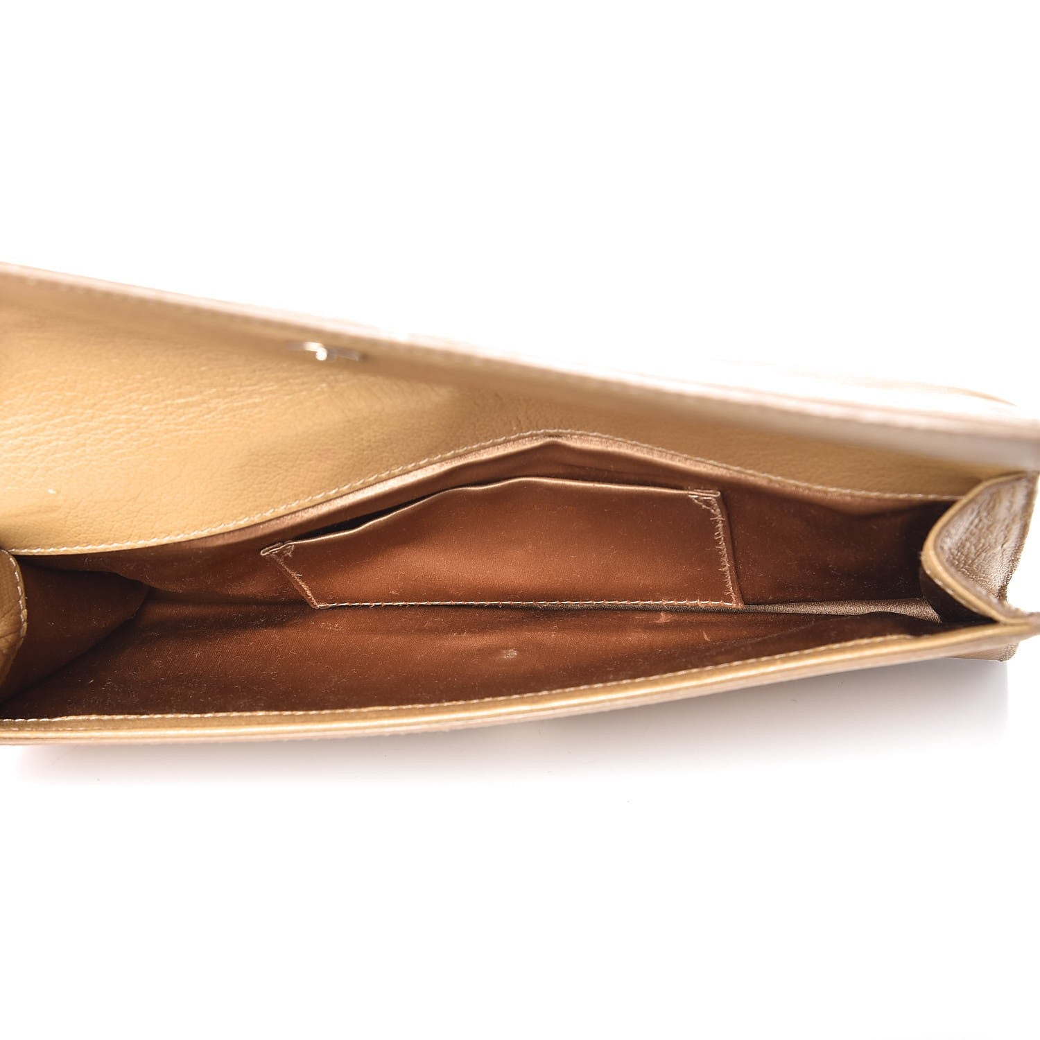 Saint Laurent Chevre Small Belle de Jour Clutch Beige 5 of 15