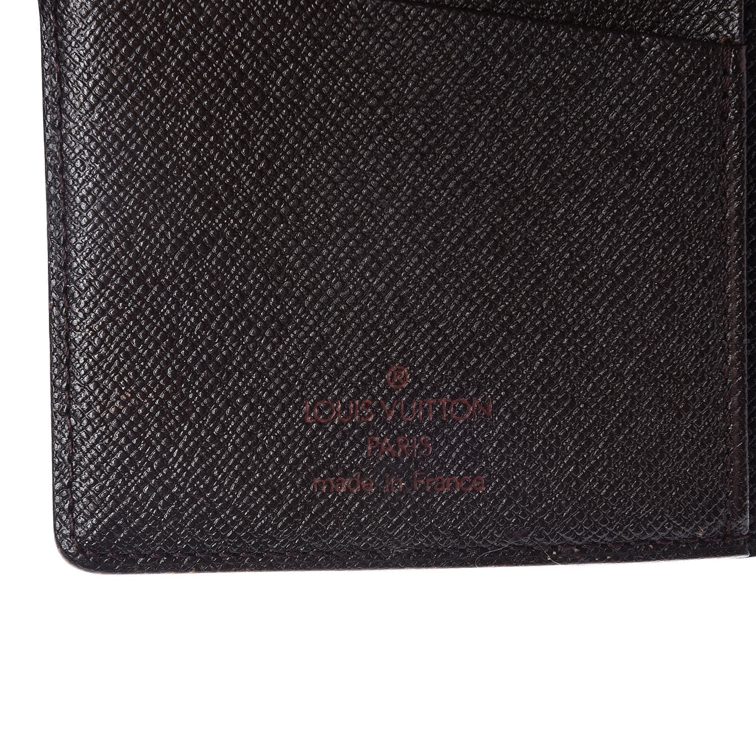 Louis Vuitton Damier Ebene Porte Valeurs Organizer Wallet 6 of 8
