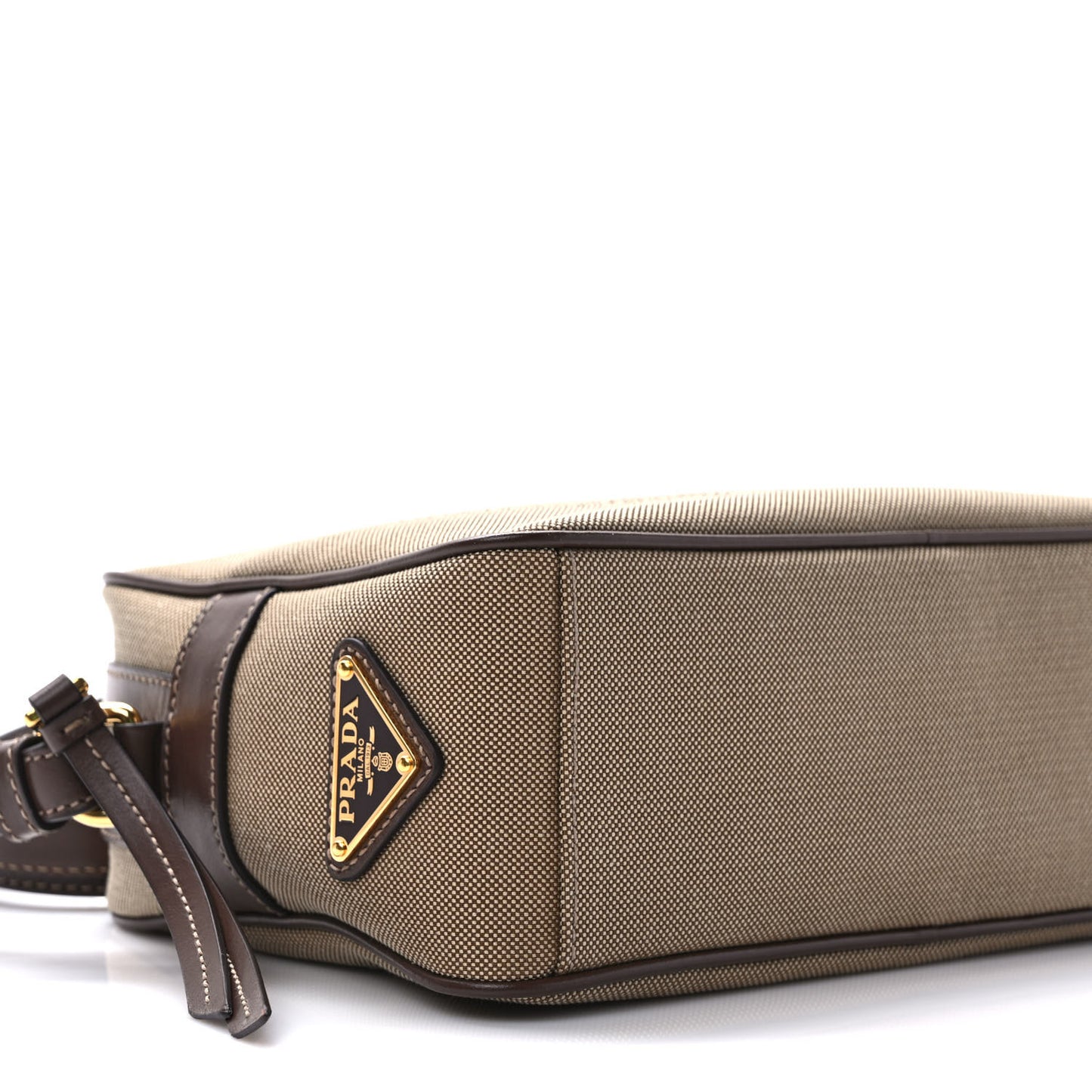 Jacquard Logo Camera Bag Corda Bruciato