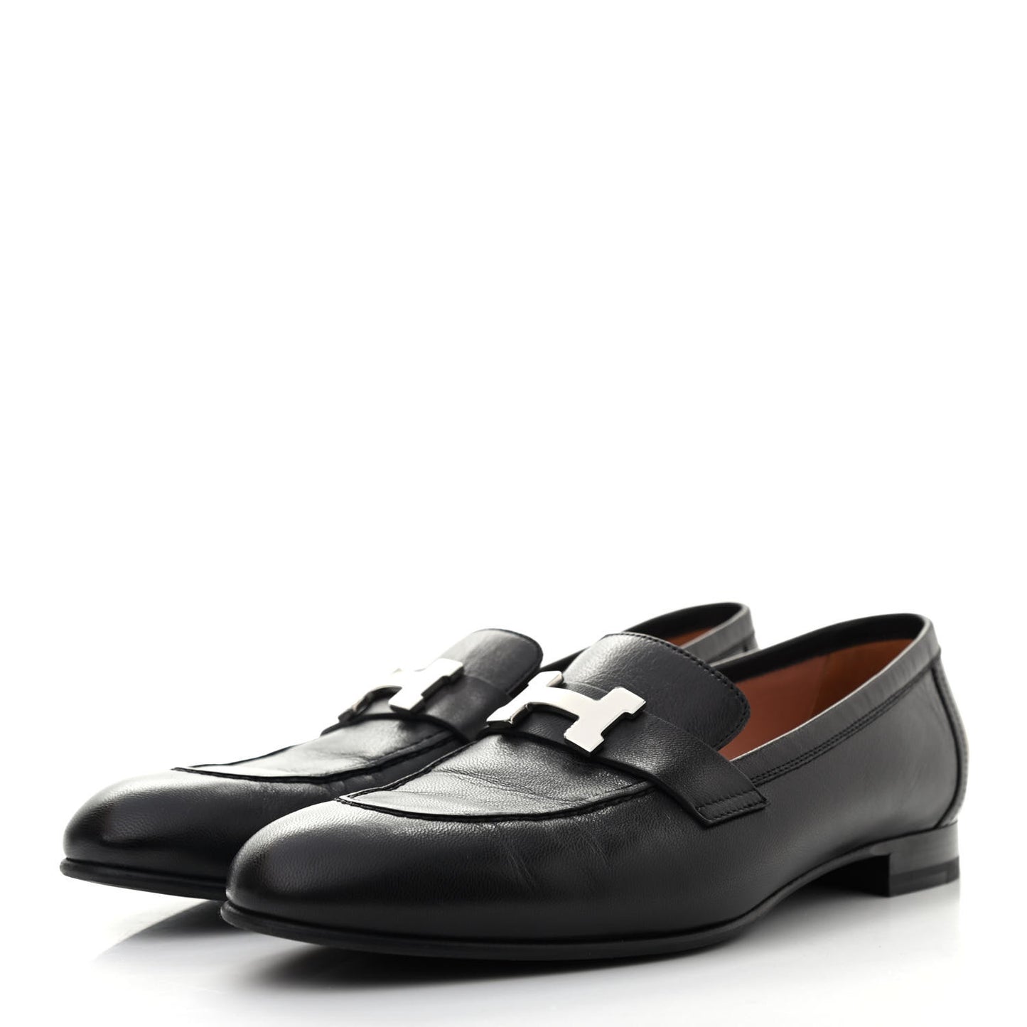Goatskin Paris Loafers 39 Black
