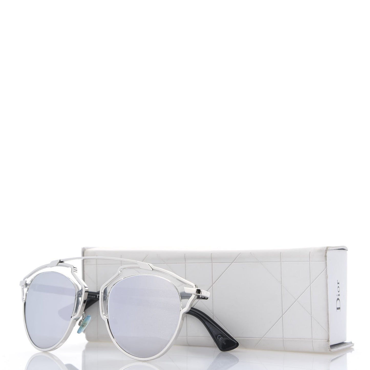 Mirrored So Real Sunglasses Silver