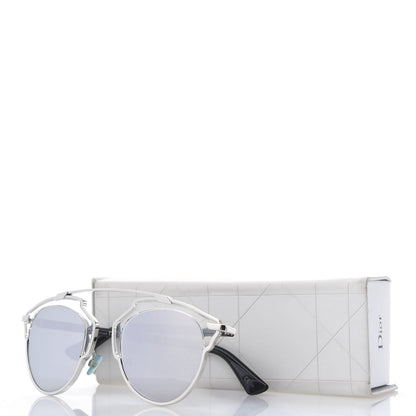 Christian Dior Mirrored So Real Sunglasses Silver 10 of 10