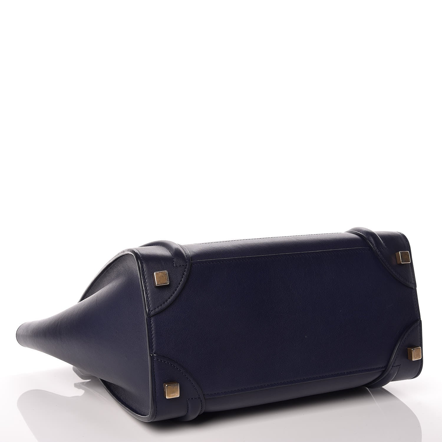 Celine Smooth Calfskin Micro Luggage Ink 4 of 8