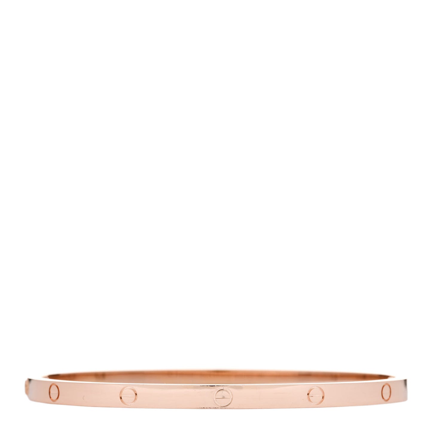 18K Pink Gold Small LOVE Bracelet 17