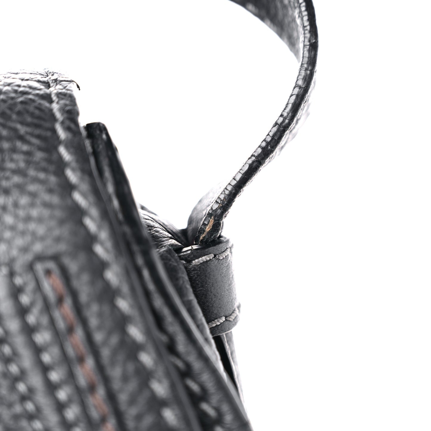 Calfskin Mini Marcie Round Crossbody Bag Black