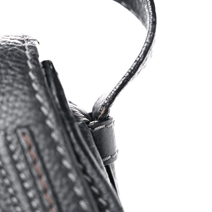 Chloe Calfskin Mini Marcie Round Crossbody Bag Black 12 of 13