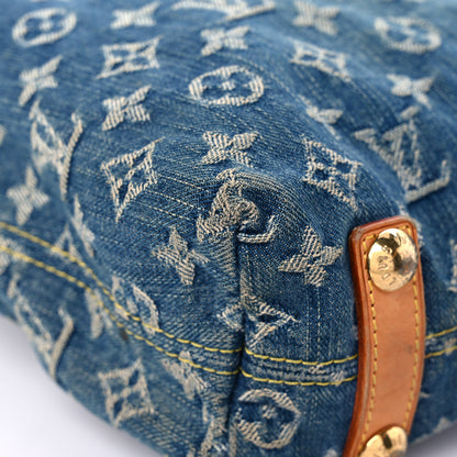 Louis Vuitton Denim Baggy GM Blue 9 of 23