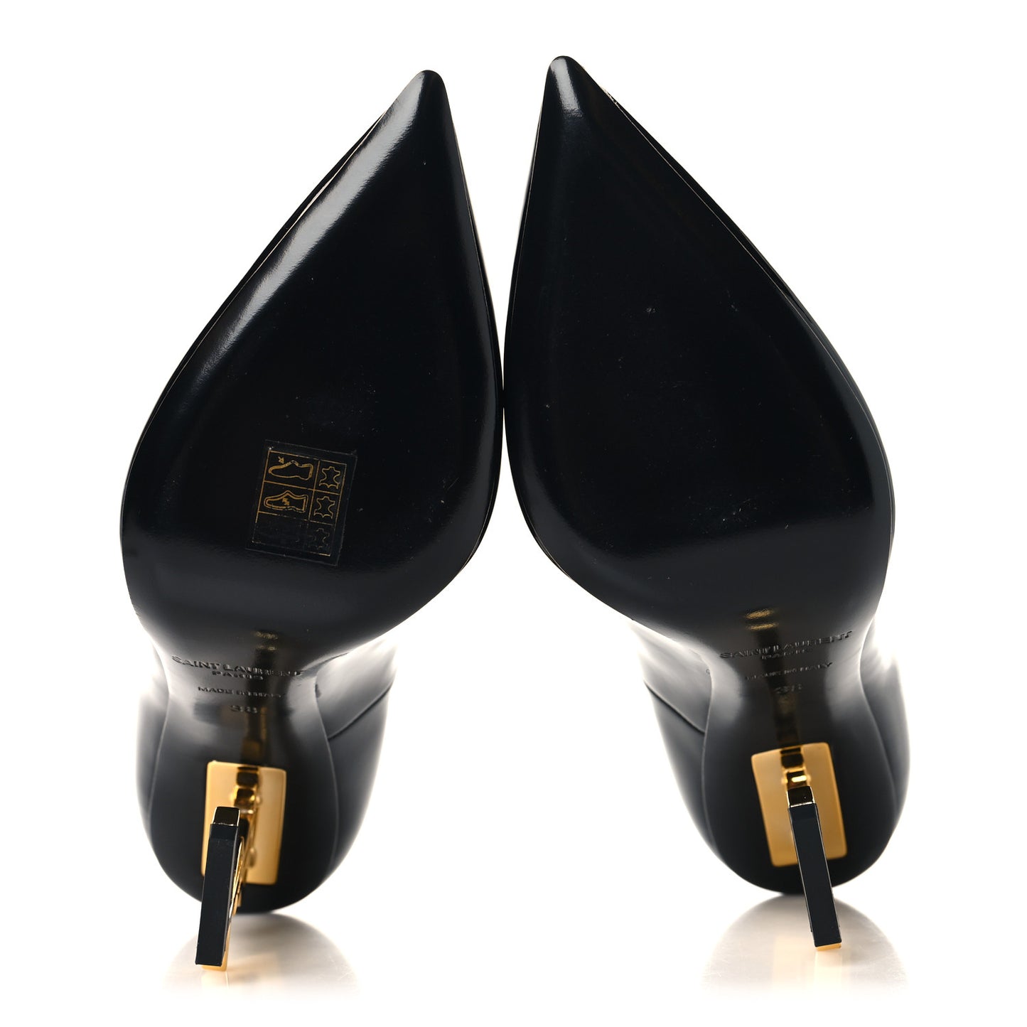 Patent Opyum 110 Pumps 38 Black Gold