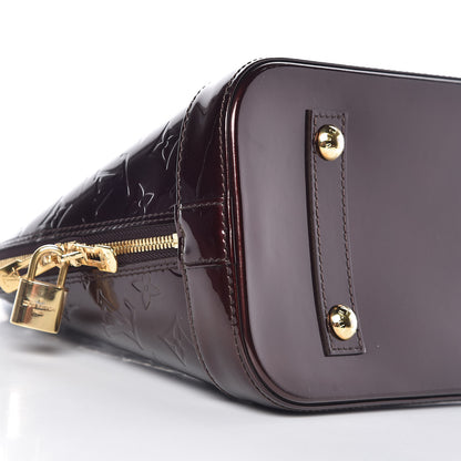 Louis Vuitton Vernis Alma PM Amarante 5 of 10