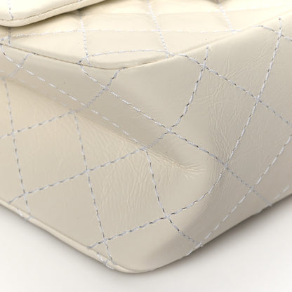 Chanel Aged Calfskin Quilted 2.55 Reissue Mini Flap White 9 of 11