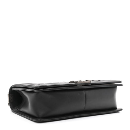 Chanel Calfskin Quilted New Medium Boy Flap Black 4 of 12