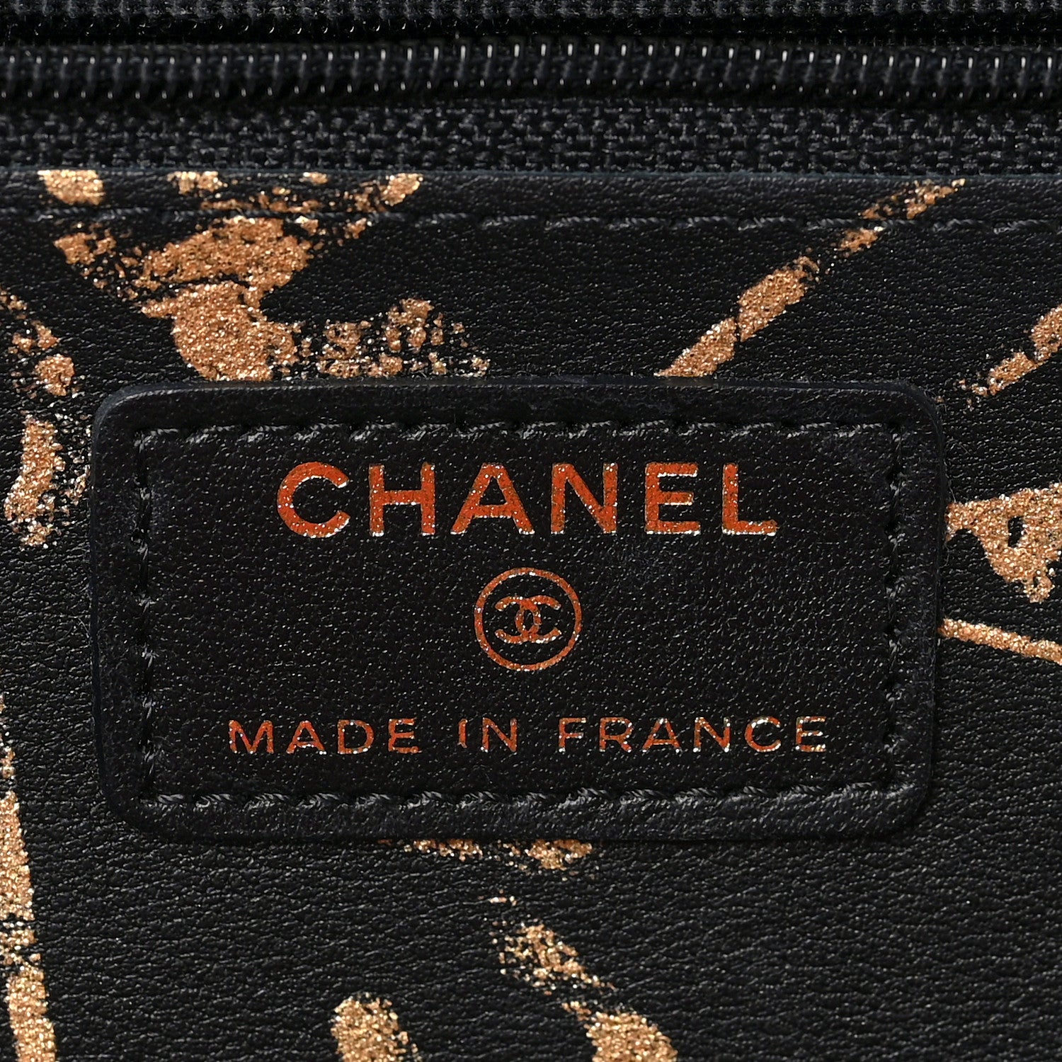 Chanel Calfskin Quilted Graffiti Pyramid Wallet On Chain WOC Black 6 of 8