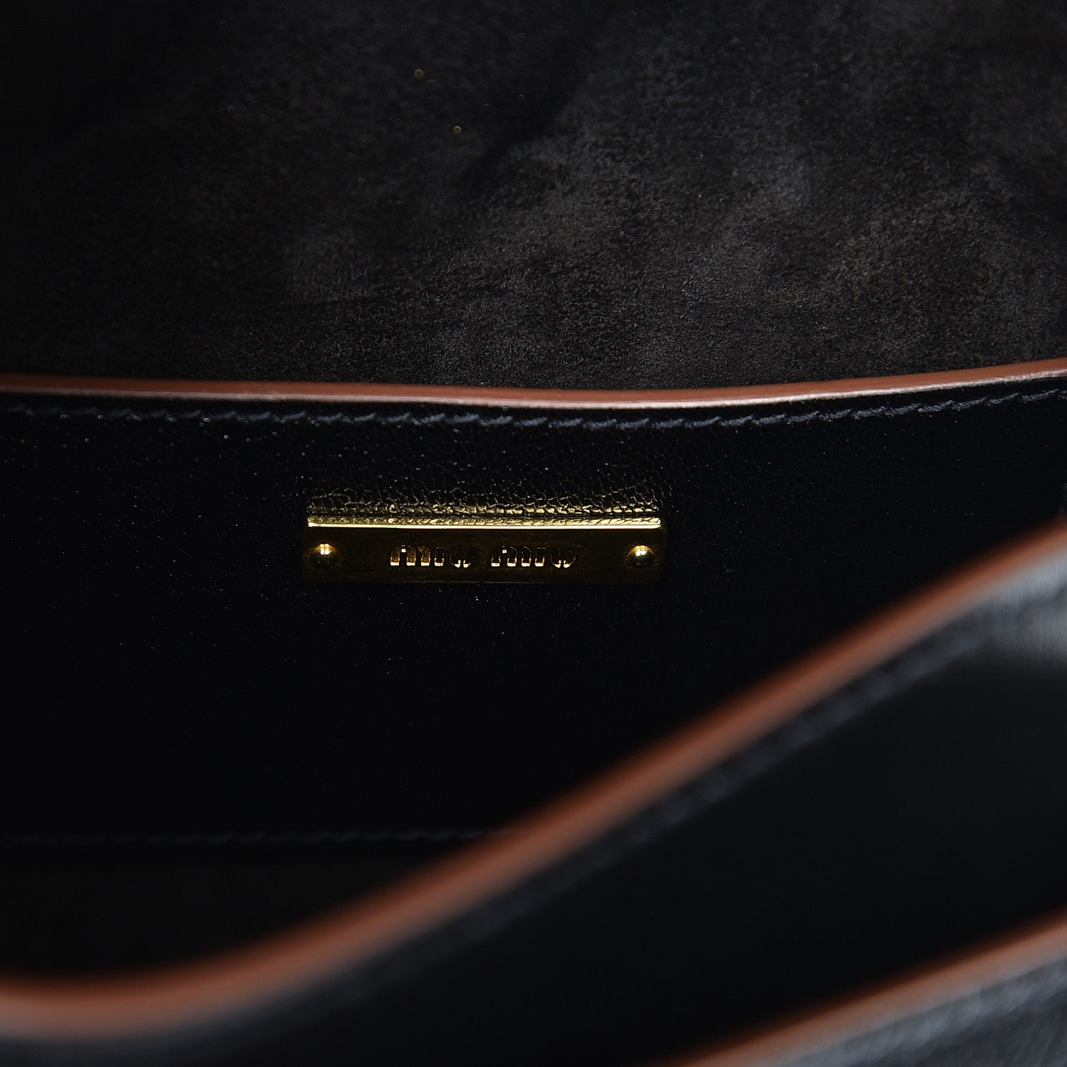 Miu Miu Studded Goatskin Jewel Buckle Dahlia Shoulder Bag Nero Black 6 of 8