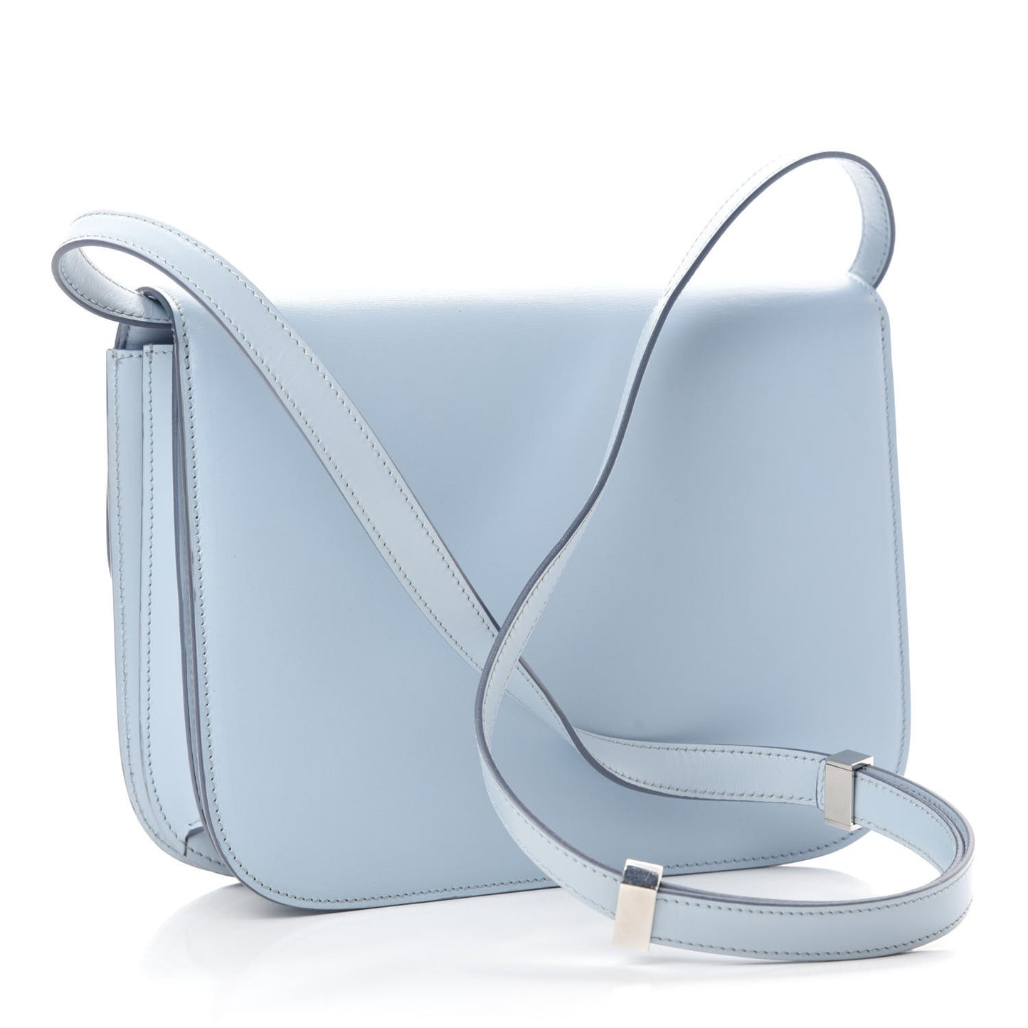 Box Calfskin Medium Classic Box Pale Blue