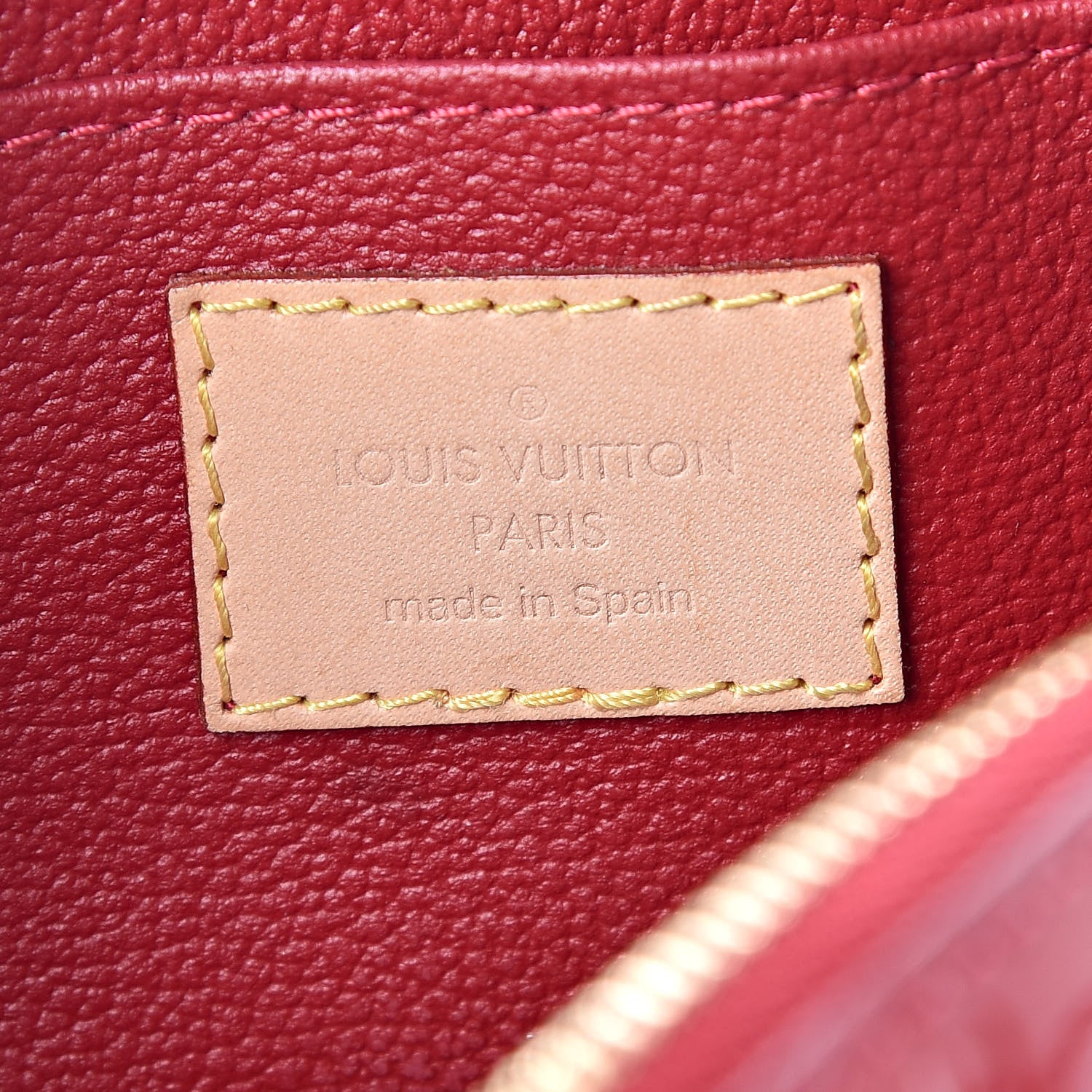 Louis Vuitton Vernis Cosmetic Pouch Pomme D'Amour 6 of 7