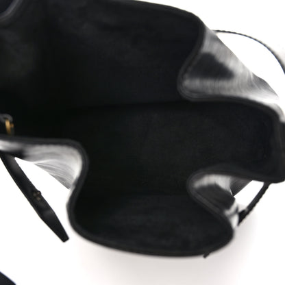 Louis Vuitton Epi Sac D'epaule Black 5 of 9