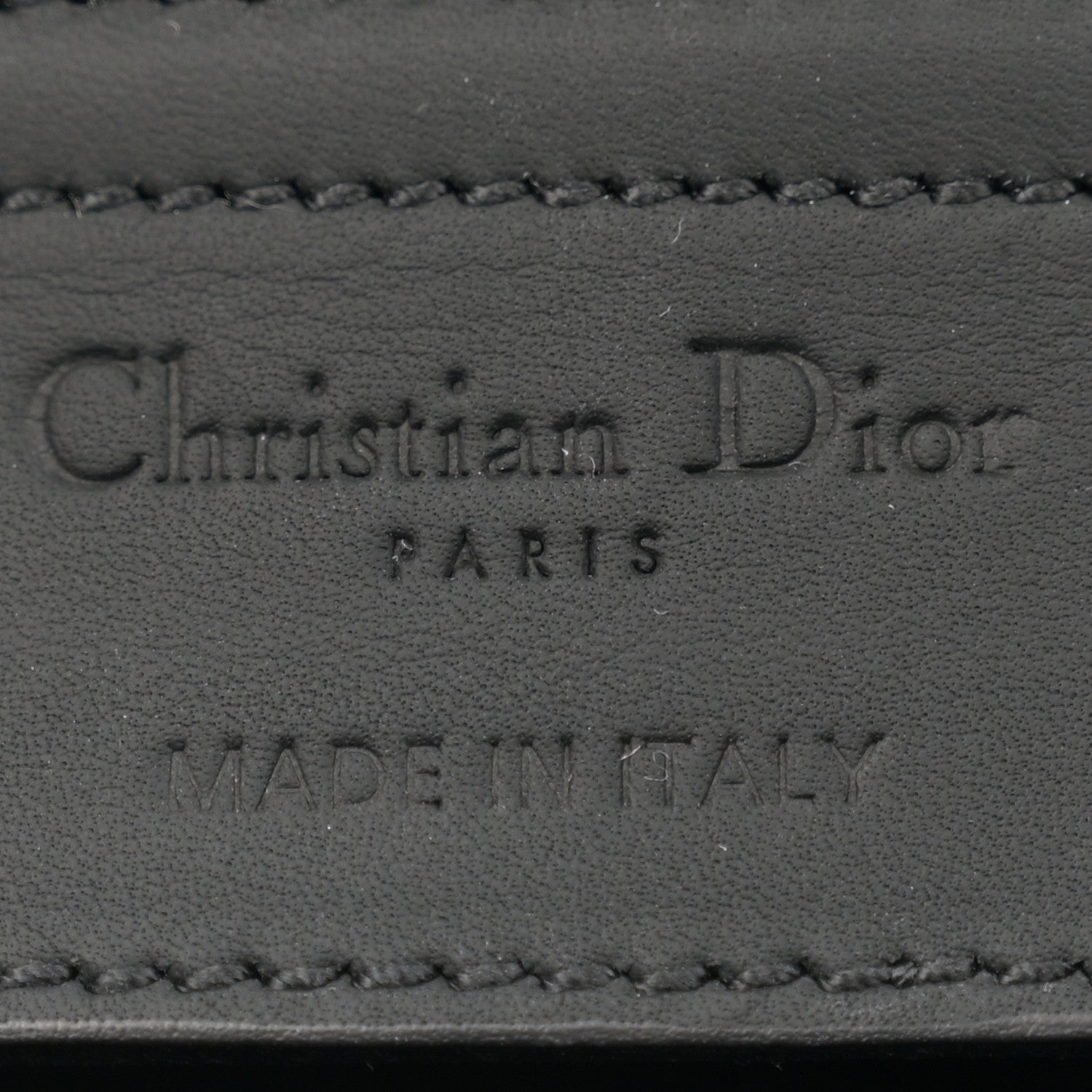 Christian Dior Ultra Matte Calfskin Saddle Bag Black 6 of 11