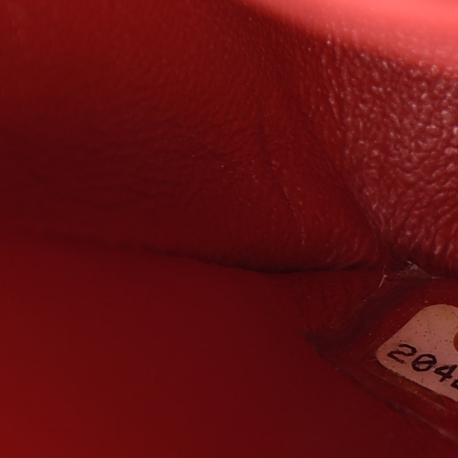 Chanel Lambskin Quilted Medium Double Flap Red 8 of 15