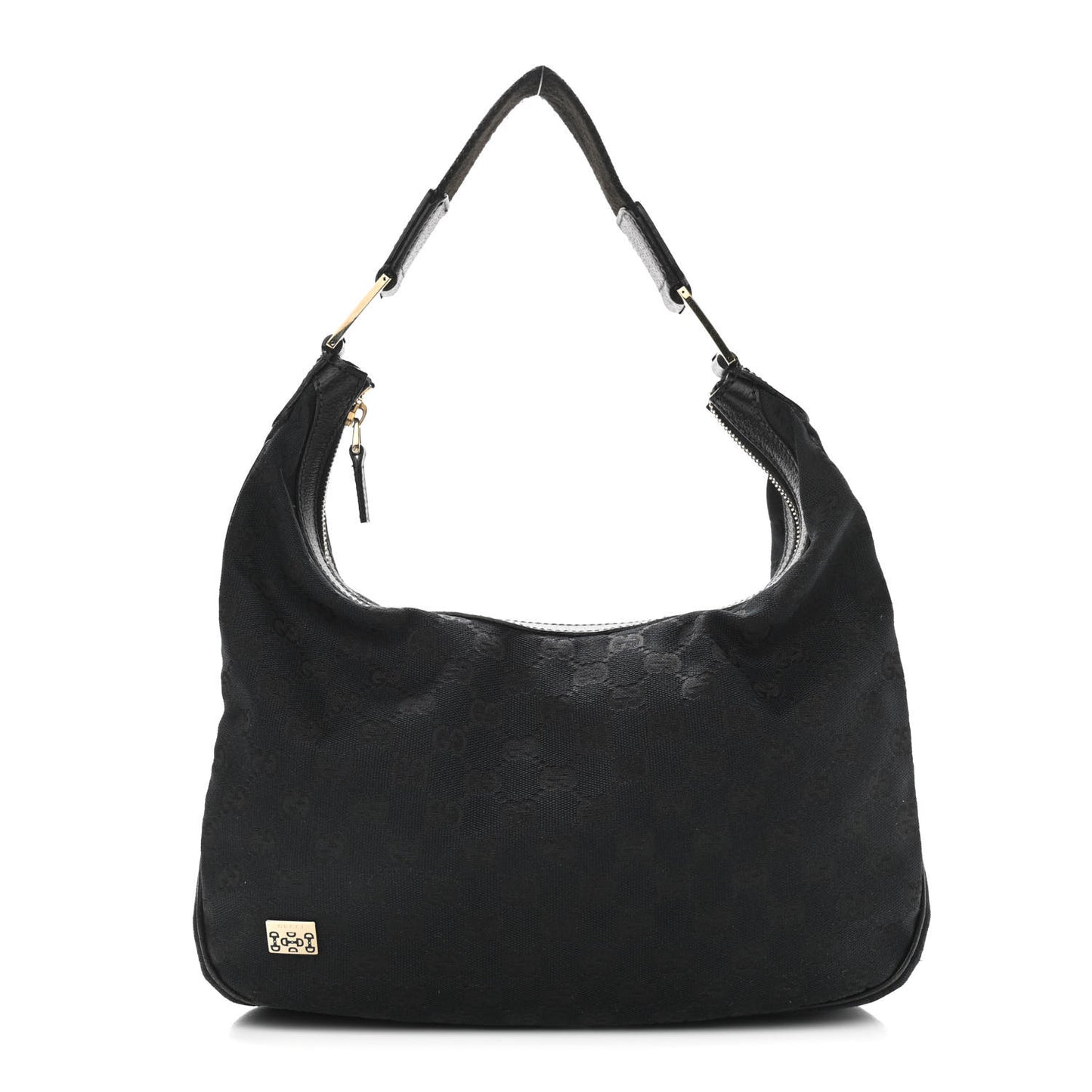 Monogram Medium Pop Hobo Black
