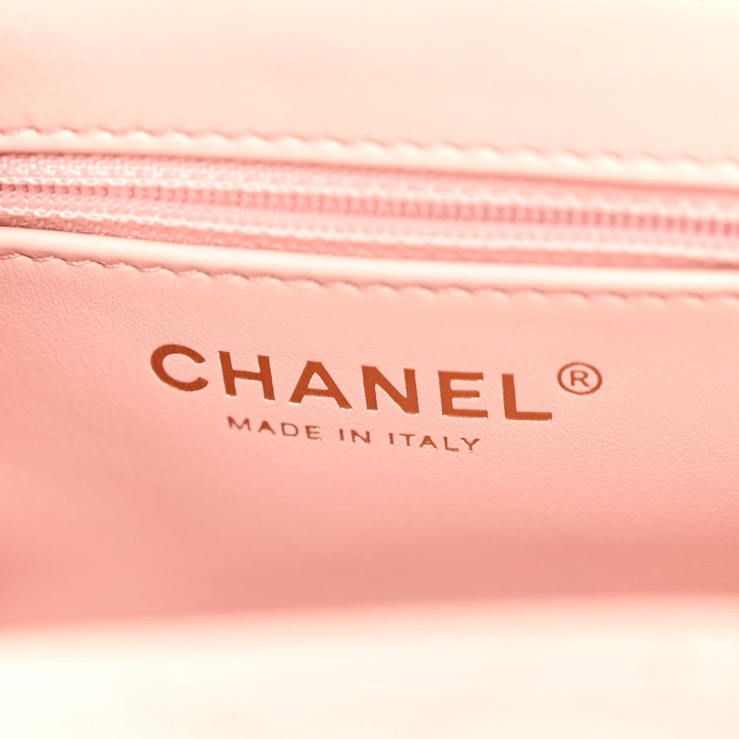 Shiny Aged Calfskin Quilted Nano Kelly Shopper Light Pink