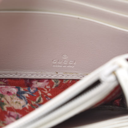 Gucci Calfskin Web Trapuntata GG Continental Wallet Off White 5 of 15