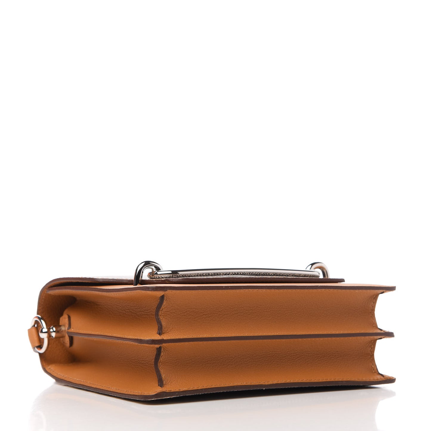 Evercolor Lizard Mini Sac Roulis Caramel Ombre