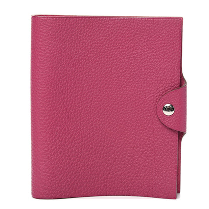 Hermes Taurillon Clemence Ulysse PM Notebook Cover Tosca 1 of 7