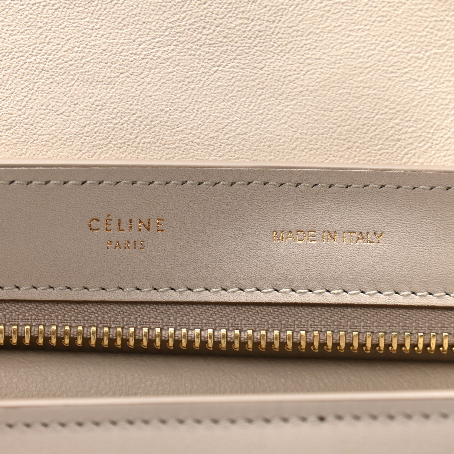 Celine Crisp Calfskin Suede Medium Tri-Color Trapeze Black 6 of 19