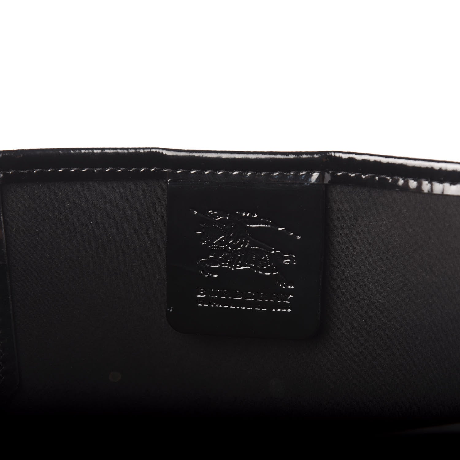 Burberry Nova Check Small Nickie Tote Black 7 of 18
