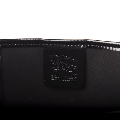 Burberry Nova Check Small Nickie Tote Black 7 of 18
