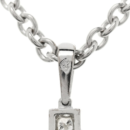 Cartier Platinum Diamond Cross Pendant Necklace 6 of 6